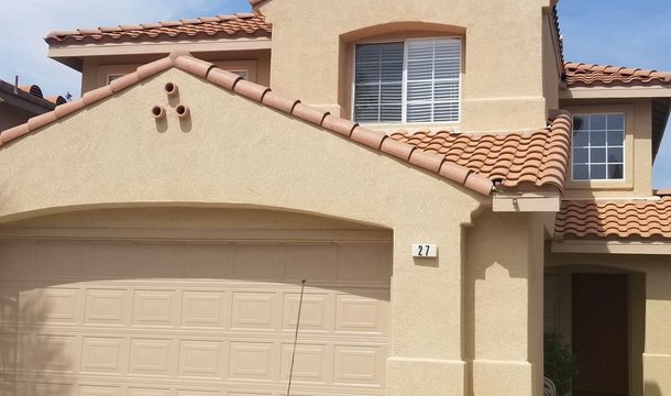 Completed house painting in Orange County CA