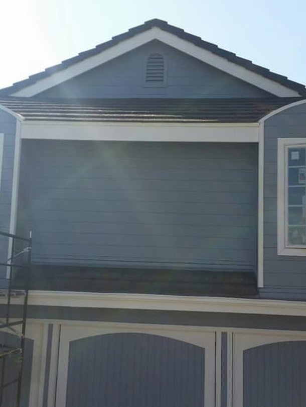 Residential repaint with clean finish in Orange County CA